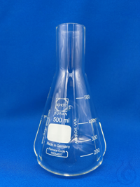 Kulturkolben 100 ml mit 3x Schikanen lang unten